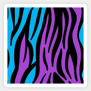 Blue and Purple two toned Sticker